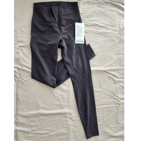 Wunder Train High-Rise Tight 28" Black Granite - Picture 2 of 6